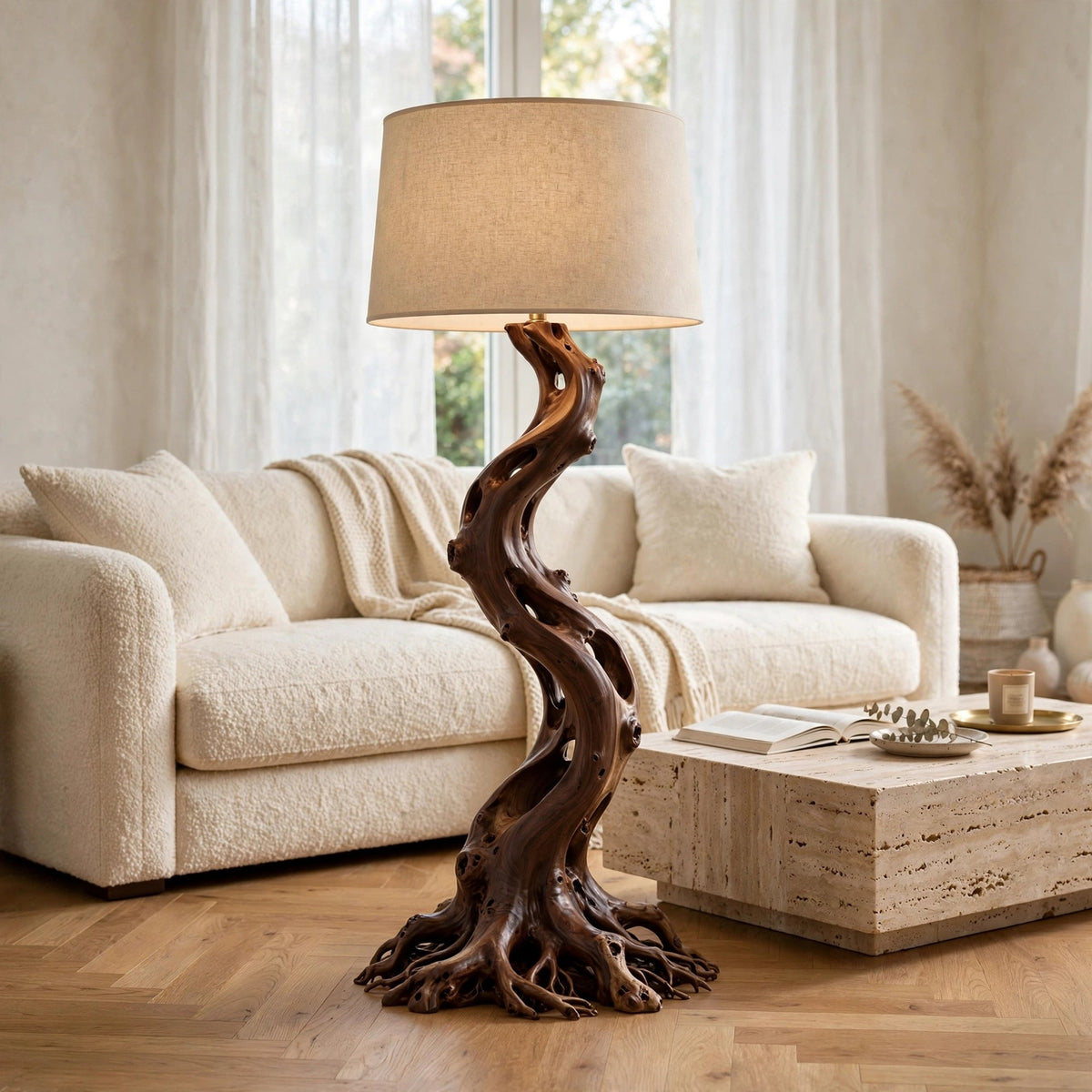 The Bonsai Root Sculptural Table Lamp
